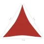 Toldo de vela HDPE rojo 160 g/m² 5x6x6 m de vidaXL, Sombrillas - Ref: Foro24-311648, Precio: 36,57 €, Descuento: %