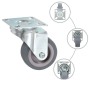 Ruedas giratorias 72 unidades 50 mm de , Manipulación de materiales - Ref: Foro24-277904, Precio: 121,08 €, Descuento: %