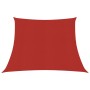Toldo de vela HDPE rojo 160 g/m² 4/5x3 m de vidaXL, Sombrillas - Ref: Foro24-311655, Precio: 44,77 €, Descuento: %