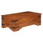Mesa de centro madera maciza acacia acabado miel 110x55x35 cm en Mesas de centro | Comprar online en Foru.es
