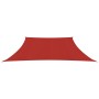 Toldo de vela HDPE rojo 160 g/m² 3/4x2 m de vidaXL, Sombrillas - Ref: Foro24-311653, Precio: 19,77 €, Descuento: %