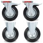 Ruedas 8 unidades 200 mm de , Manipulación de materiales - Ref: Foro24-278056, Precio: 122,65 €, Descuento: %