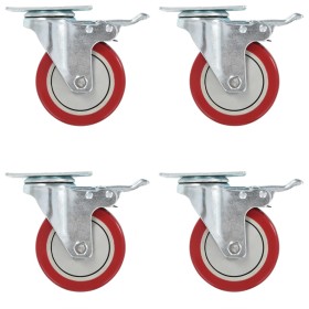 Ruedas giratorias 24 piezas 100 mm de , Manipulación de materiales - Ref: Foro24-278094, Precio: 138,38 €, Descuento: %