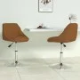 Drehbare Esszimmerstühle, 2 Stück, braunes Samtgewebe. von , Essstühle - Ref: Foro24-335281, Preis: 117,26 €, Rabatt: %