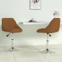 Sillas de comedor giratorias 2 unidades terciopelo marrón de , Sillas de comedor - Ref: Foro24-335281, Precio: 119,41 €, Desc...