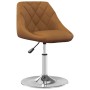 Sillas de comedor giratorias 2 unidades terciopelo marrón de , Sillas de comedor - Ref: Foro24-335281, Precio: 119,41 €, Desc...