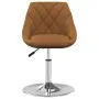 Drehbare Esszimmerstühle, 2 Stück, braunes Samtgewebe. von , Essstühle - Ref: Foro24-335281, Preis: 117,26 €, Rabatt: %