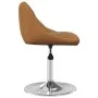 Drehbare Esszimmerstühle, 2 Stück, braunes Samtgewebe. von , Essstühle - Ref: Foro24-335281, Preis: 117,26 €, Rabatt: %