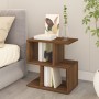 Mesita de noche madera contrachapada marrón roble 50x30x51,5cm de , Mesitas de noche - Ref: Foro24-815832, Precio: 35,53 €, D...