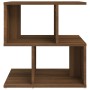 Mesita de noche madera contrachapada marrón roble 50x30x51,5cm de , Mesitas de noche - Ref: Foro24-815832, Precio: 35,53 €, D...
