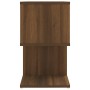 Mesita de noche madera contrachapada marrón roble 50x30x51,5cm de , Mesitas de noche - Ref: Foro24-815832, Precio: 35,53 €, D...