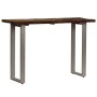 Mesa consola madera reciclada y acero 120x35x76 cm de , Mesas auxiliares - Ref: Foro24-246290, Precio: 153,23 €, Descuento: %