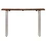 Mesa consola madera reciclada y acero 120x35x76 cm de , Mesas auxiliares - Ref: Foro24-246290, Precio: 153,23 €, Descuento: %