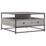 Mesa de centro madera de ingeniería gris Sonoma 80x80x45 cm de , Mesas de centro - Ref: Foro24-835292, Precio: 89,08 €, Descu...
