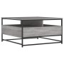 Mesa de centro madera de ingeniería gris Sonoma 80x80x45 cm de , Mesas de centro - Ref: Foro24-835292, Precio: 89,08 €, Descu...