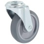 Ruedas giratorias con agujero pasador 4 unidades 100 mm de , Manipulación de materiales - Ref: Foro24-143432, Precio: 27,29 €...