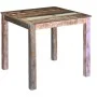 Mesa de comedor de madera maciza reciclada 80x82x76 cm de , Mesas de cocina y de comedor - Ref: Foro24-243452, Precio: 235,50...