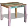 Mesa de comedor de madera maciza reciclada 80x82x76 cm de , Mesas de cocina y de comedor - Ref: Foro24-243452, Precio: 235,50...