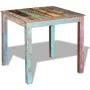 Mesa de comedor de madera maciza reciclada 80x82x76 cm de , Mesas de cocina y de comedor - Ref: Foro24-243452, Precio: 235,50...