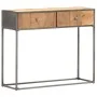 Mesa consola de madera maciza reciclada 90x30x75 cm de , Mesas auxiliares - Ref: Foro24-286531, Precio: 142,02 €, Descuento: %