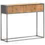 Mesa consola de madera maciza reciclada 90x30x75 cm de , Mesas auxiliares - Ref: Foro24-286531, Precio: 143,81 €, Descuento: %