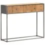Mesa consola de madera maciza reciclada 90x30x75 cm de , Mesas auxiliares - Ref: Foro24-286531, Precio: 142,02 €, Descuento: %