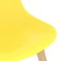 Sillas de comedor 6 unidades plástico amarillo de , Sillas de comedor - Ref: Foro24-289118, Precio: 194,88 €, Descuento: %