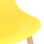 Sillas de comedor 6 unidades plástico amarillo de , Sillas de comedor - Ref: Foro24-289118, Precio: 182,35 €, Descuento: %