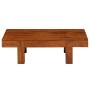 Mesa de centro madera maciza acacia acabado miel 100x50x30 cm en Mesas de centro | Comprar online en Foru.es