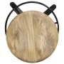 Kitchen stools 2 units solid mango wood 76 cm by , Kitchen stools - Ref: Foro24-321961, Price: 155,85 €, Discount: %