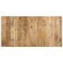 Mesa de comedor madera de mango rugosa 180x90x76 cm de , Mesas de cocina y de comedor - Ref: Foro24-321975, Precio: 338,47 €,...
