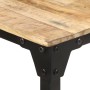 Mesa de comedor madera de mango rugosa 180x90x76 cm de , Mesas de cocina y de comedor - Ref: Foro24-321975, Precio: 338,47 €,...