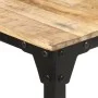 Rough mango wood dining table 180x90x76 cm by , Kitchen and dining tables - Ref: Foro24-321975, Price: 319,88 €, Discount: %