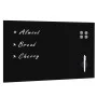 Pizarra magnética de pared negra vidrio 100x60 cm de , Pizarras blancas - Ref: Foro24-30109, Precio: 62,28 €, Descuento: %