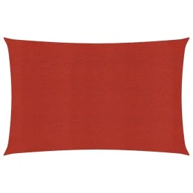 Toldo de vela rojo HDPE 160 g/m² 3,5x4,5 m de vidaXL, Sombrillas - Ref: Foro24-311626, Precio: 43,23 €, Descuento: %