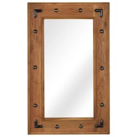 Solid acacia wood mirror 50x80 cm by , Mirrors - Ref: Foro24-246308, Price: 89,25 €, Discount: %