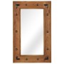 Espejo de madera maciza de acacia 50x80 cm de , Espejos - Ref: Foro24-246308, Precio: 90,97 €, Descuento: %