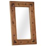 Espejo de madera maciza de acacia 50x80 cm de , Espejos - Ref: Foro24-246308, Precio: 90,97 €, Descuento: %
