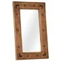 Espejo de madera maciza de acacia 50x80 cm de , Espejos - Ref: Foro24-246308, Precio: 89,25 €, Descuento: %