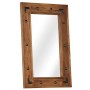 Espejo de madera maciza de acacia 50x80 cm de , Espejos - Ref: Foro24-246308, Precio: 90,97 €, Descuento: %