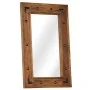 Espejo de madera maciza de acacia 50x80 cm de , Espejos - Ref: Foro24-246308, Precio: 89,25 €, Descuento: %
