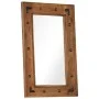 Espejo de madera maciza de acacia 50x80 cm de , Espejos - Ref: Foro24-246308, Precio: 89,25 €, Descuento: %