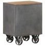 Mesita de noche de madera maciza reciclada 40x30x51 cm de , Mesitas de noche - Ref: Foro24-323513, Precio: 124,25 €, Descuent...