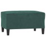 Juego de sofás con cojines 3 piezas terciopelo verde oscuro de , Sofás - Ref: Foro24-3201712, Precio: 437,97 €, Descuento: %