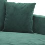 Juego de sofás con cojines 3 piezas terciopelo verde oscuro de , Sofás - Ref: Foro24-3201712, Precio: 437,97 €, Descuento: %