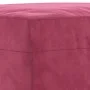 Juego de sofás con cojines 3 piezas terciopelo rojo tinto de , Sofás - Ref: Foro24-3202008, Precio: 530,60 €, Descuento: %