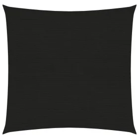 Sail awning HDPE black 160 g/m² 3.6x3.6 m by vidaXL, Umbrellas - Ref: Foro24-311715, Price: 46,90 €, Discount: %