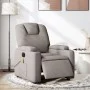 Sillón reclinable de masaje eléctrico tela gris taupe de , Sillones - Ref: Foro24-3204364, Precio: 307,04 €, Descuento: %