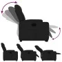 Reclining and elevating armchair in black fabric by , Armchairs - Ref: Foro24-3204370, Price: 288,26 €, Discount: %