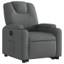 Sillón eléctrico reclinable elevable de tela gris oscuro de , Sillones - Ref: Foro24-3204393, Precio: 303,64 €, Descuento: %